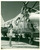 Fotografia d epoca originale 1955 ca PANAMA CITY USA Pinup scalza pilota TYNDALL AIR FORCE BASE aereo caccia 1