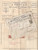 Documento originale, autentico 1927 TORINO Fabbrica di specchi VIETTI & C. Cristalli per automobili Fattura 1