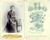Fotografia d epoca originale 1901 WIEN AUSTRIA Ritratto di giovane donna in abito scuro Foto TRIEBEL 1