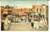 Cartolina originale da collezione 1915 ca TUNIS Place BABSOIUKA Carte postale ILLUSTREE VINTAGE 1