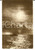 Cartolina originale da collezione 1916 Una nave sul mare al tramonto Cartolina postale VINTAGE FP VG 1