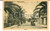 Cartolina originale da collezione 1942 IMPERIA Una via del centro Cartolina VINTAGE ANIMATA automobile FP NV 1