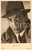 Cartolina originale da collezione 1930 ca CINEMA Andrea CHECCHI interpreta un detective Cartolina FP NV 1