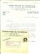 Materiale pubblicitario d’epoca 1940 MILANO Società STABILIMENTI DI TAORMINA Lettera pubblicitaria 1