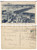 Autografo originale 1905 ca BORDEAUX F Vue générale Autografo RENE  COZIC aviatore FP VG 1