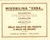 Documento originale, autentico 1930 ca MILANO Mixobilina CARLO ERBA malattie del fegato Opuscolo pubblicitario 1