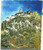 Fotografia d epoca originale 1950 ca VARALLO SESIA VC Veduta del Sacro Monte Fotografia COLORATA A MANO 1
