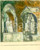 Fotografia d epoca originale 1950 ca MONTE SANT ANGELO FG Statue al pozzetto Fotografia COLORATA A MANO 1