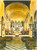 Fotografia d epoca originale 1955 ca MOTTA DI LIVENZA Navata Basilica Madonna dei Miracoli Colorata a tempera 1