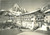 Cartolina originale da collezione 1951 CORVARA IN BADIA BZ L hotel POSTA ZIRM ai piedi delle DOLOMITI FG VG 1