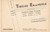 Oggetto da collezione cartaceo 1940 ca ALESSANDRIA Ditta Emanuele TIRONE Cuoio Cartoncino pubblicitario 1 1