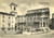 Cartolina originale da collezione 1950 ACQUI TERME AL Piazza della BOLLENTE con la Torre Civica ANIMATA FG VG 1
