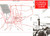Mappa, planimetria storica 1984 ITHACA NEW YORK CORNELL university campus guide Opuscolo con mappa 1