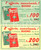 Materiale pubblicitario d’epoca 1956 Detersivo PERSIL Due offerte eccezionali buoni sconto Pubblicità ILLUSTRATA 1