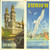 Materiale pubblicitario d’epoca 1955 ca ZURICH CH SUISSE Son lac et ses Alpes Opuscolo TURISTICO con mappa 1