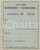 Oggetto da collezione cartaceo 1961 FIE Federazione Italiana ESCURSIONISMO Rivista Tessera di abbonamento 1