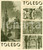 Materiale pubblicitario d’epoca 1960 ca TOLEDO SPAGNA Opuscolo turistico Dipartimento Spagnolo del Turismo 1