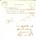 Documento originale, autentico 1828 CASTO BS Saldo del ricevitore Bendetto DOLCETTI Quietanza 1