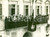 Fotografia d epoca originale 1930 ca TORINO Principe UMBERTO II al balcone con le autoritÃ  Fotografia 1