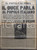 Giornale, rivista storica 1942 IL POPOLO DI ROMA WW2 Il Duce parla al popolo italiano Combattere 1