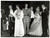 Fotografia d epoca originale 1962 BRUXELLES B BALDOVINO e FABIOLA con artisti al Gala del Theatre DU PARC 1