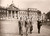 Fotografia d epoca originale 1950 ca BRUXELLES Palazzo Reale   Leopoldo III e i figli Baldovino e Alberto 1 1