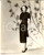 Fotografia d epoca originale 1955 ca PARIS Attrice Marta TOREN indossa un abito DIOR Fotografia MODA 1