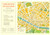 Materiale pubblicitario d’epoca 1964 FIRENZE Mappa pubblicitaria CREDITO ITALIANO Pieghevole 24x16 cm 1