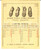 Materiale pubblicitario d’epoca 1920 ca VENTIMIGLIA MODA Listino prezzi scarpe tipo sandalo e friulana 14x18 1