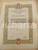 Oggetto da collezione cartaceo 1930 COMO Istituto Nazionale Setificio  Licenza tessitore Romeo BIANCHI 1
