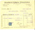 Documento originale, autentico 1933 TORINO Diamalteria Italiana reparto LEDOGA Fattura per latta DIAMALT 1