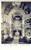Cartolina originale da collezione 1935 BUSSANA NUOVA IM La chiesa  interno Cartolina postale FP VG 1