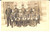 Fotografia d epoca originale 1916 WW1 FRANCIA Ufficiali posano davanti a un pronto soccorso per feriti Foto 1