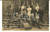 Fotografia d epoca originale 1915 ca WW1 FRANCIA Giovane mutilato decorato con altri feriti e infermiere 1