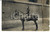 Fotografia d epoca originale 1915 ca WW1 FRANCE Officier LAGRANGE Ã  cheval PRIX DE TIR Photo carte postale 1