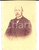 Fotografia d epoca originale 1870 ca TORINO Ritratto dell ing. Carlo GALIMBERTI Foto 7x9 cm 1