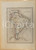 Stampa, bozzetto originale 1864 Atlante Universale  Carta dell AMERICA MERIDIONALE Ed. GUIGONI Tav. XXXVI 1