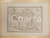 Stampa, bozzetto originale 1864 Atlante Universale  GALLIA sotto l Impero Romano Ed. GUIGONI Tav. XLVII 1