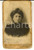 Fotografia d epoca originale 1900 ca MILANO Corso COMO Ritratto di donna in abito scuro Foto L. PESSINA CDV 1