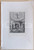 Stampa, bozzetto originale 1853 VIE DE N. S. JESUS CHRIST La rÃ©surrection de N.S. JÃ©sus Christ Gravure 1