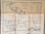 Mappa, planimetria storica 1885 FRANCE Tonnage voies navigables 1883  RÃ©gion Nord Planche nÂ°13 66x53 1