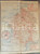 Mappa, planimetria storica 1885 FRANCE CHEMINS DE FER Tonnage en 1883 Planche nÂ°5 49x66 cm 1