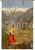 Cartolina originale da collezione 1910 ca GRESSONEY AO Veduta con donna in costume Cartolina ILLUSTRATA FP NV 1