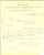 Manoscritto, lettera originale 1898 GENOVA SocietÃ  Assicurazioni Marittime ITALIA Lettera su assegni AMMAN 1