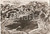 Cartolina originale da collezione 1957 LAGO DI GARDA Panorama con ADAMELLO e PRESANELLA Cartolina FG VG 1