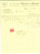 Documento originale, autentico 1925 MORTARA PV Auto garage GARINO & BAIMA Fattura per noleggio 1