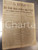 Giornale, rivista storica 1915 WW1 IL SECOLO Divisioni tedesche attaccano la POLONIA Giornale DANNEGGIATO 1