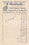 Materiale pubblicitario d’epoca 1948 ROMA Trattoria Bottiglieria IL MONTICELLO Vini dei Castelli Ricevuta 1