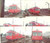 Fotografia d epoca originale 1985 SVIZZERA Ferrovie WYNENTAL UND SUHRENTALBAHN Locomotiva Lotto 6 fotografie 1