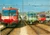 Cartolina originale da collezione 1975 ca BERNA SVIZZERA Pendelzuge RBDe 4/4 + Bt Cartolina FG NV 1